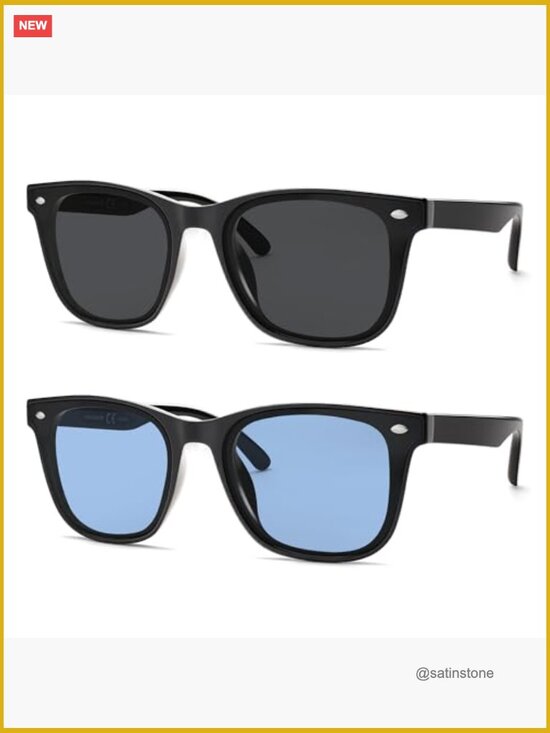 Trendy Retro Square Sunglasses UV Protection for Women Men main image 4